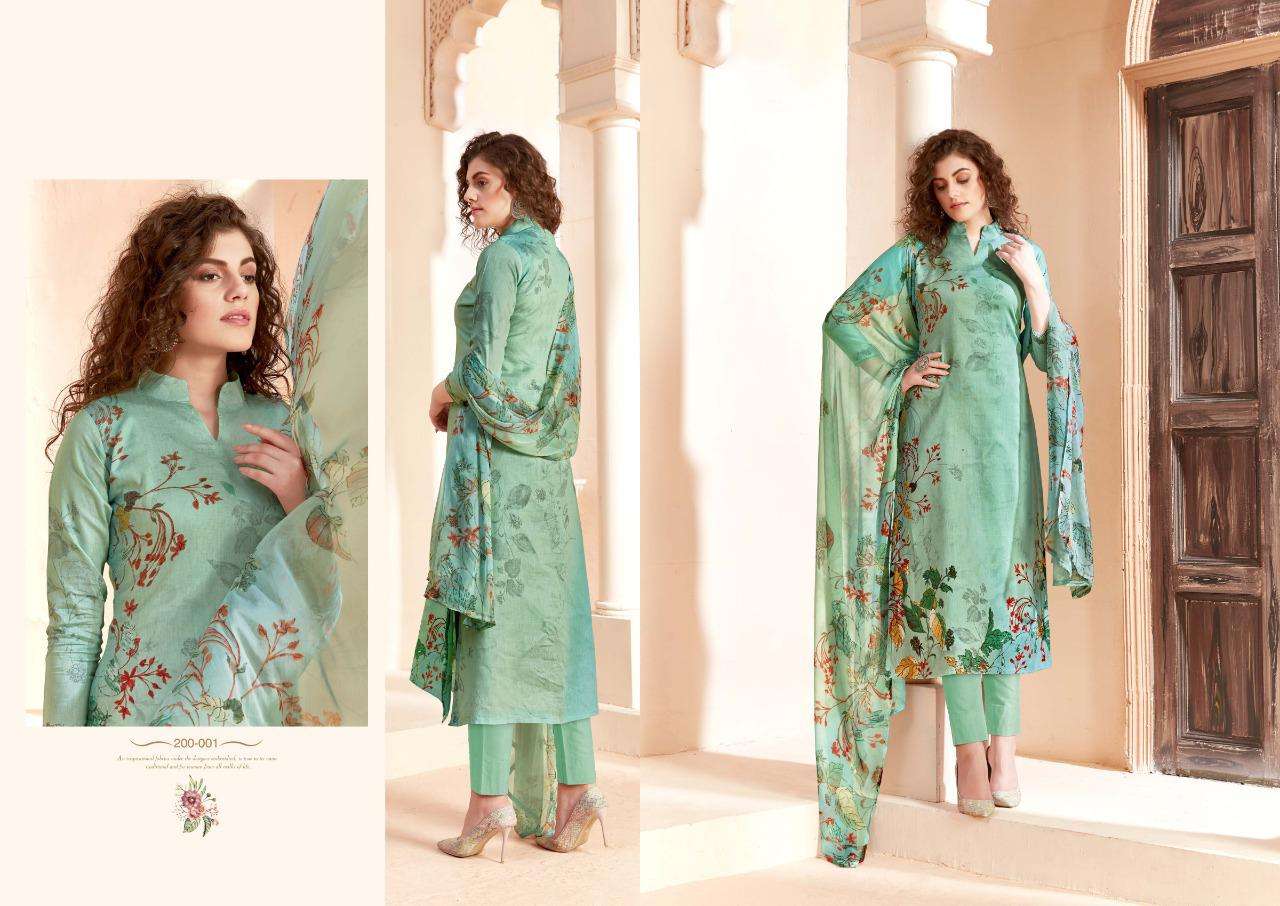 Sargam Orin Pure Pashmina Designer Dress Material