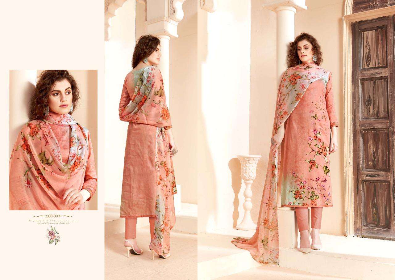 Sargam Orin Pure Pashmina Designer Dress Material