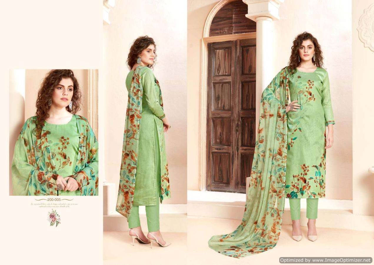 Sargam Orin Pure Pashmina Designer Dress Material