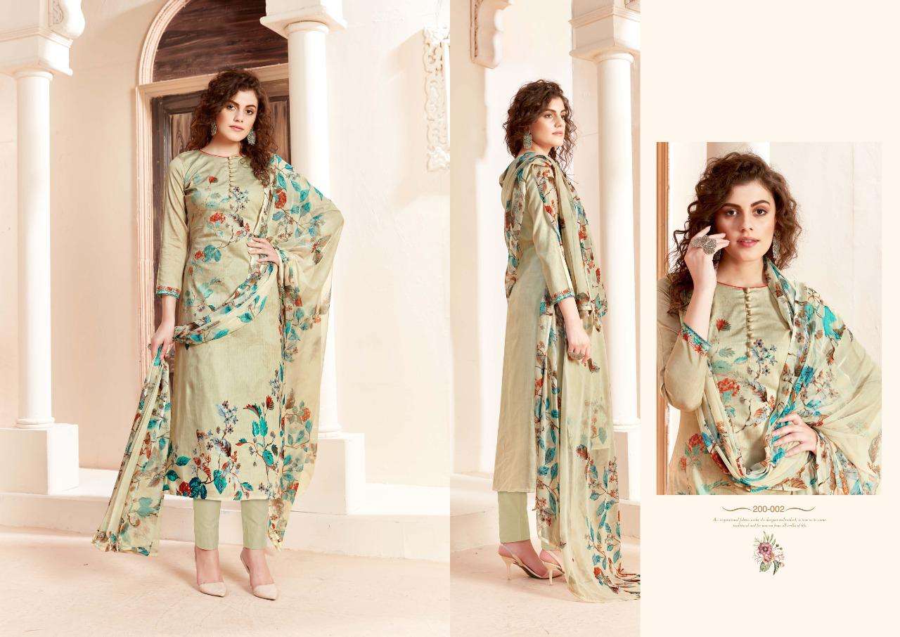 Sargam Orin Pure Pashmina Designer Dress Material
