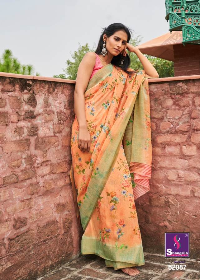 Shangrila Presents  Mysore Cotton  Designer Sarees Collection