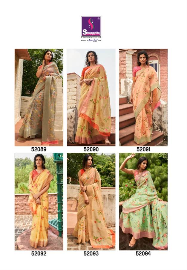 Shangrila Presents  Mysore Cotton  Designer Sarees Collection