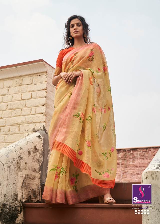 Shangrila Presents  Mysore Cotton  Designer Sarees Collection