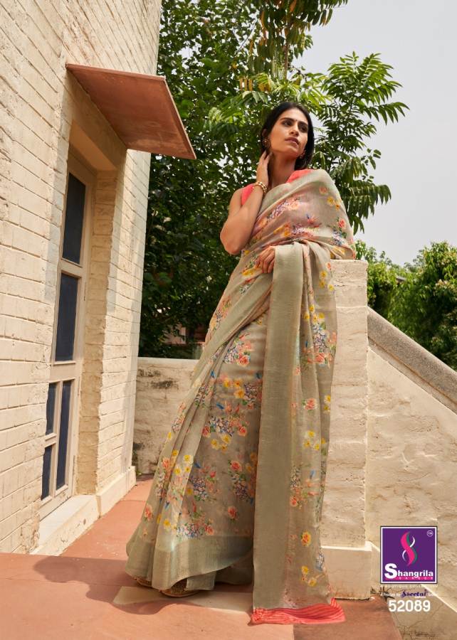 Shangrila Presents  Mysore Cotton  Designer Sarees Collection