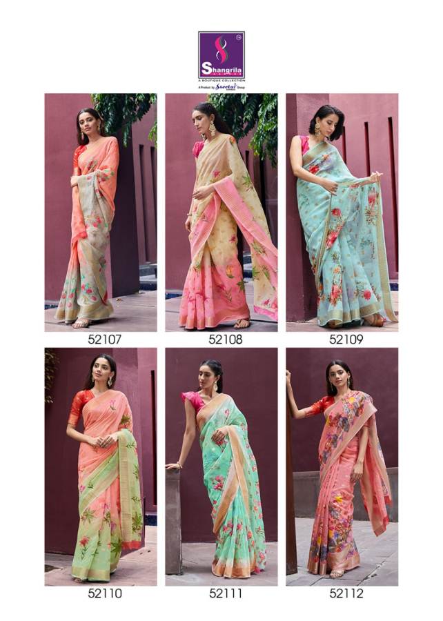 Shangrila Present Senorita Vol 3 Designer Saree Collection