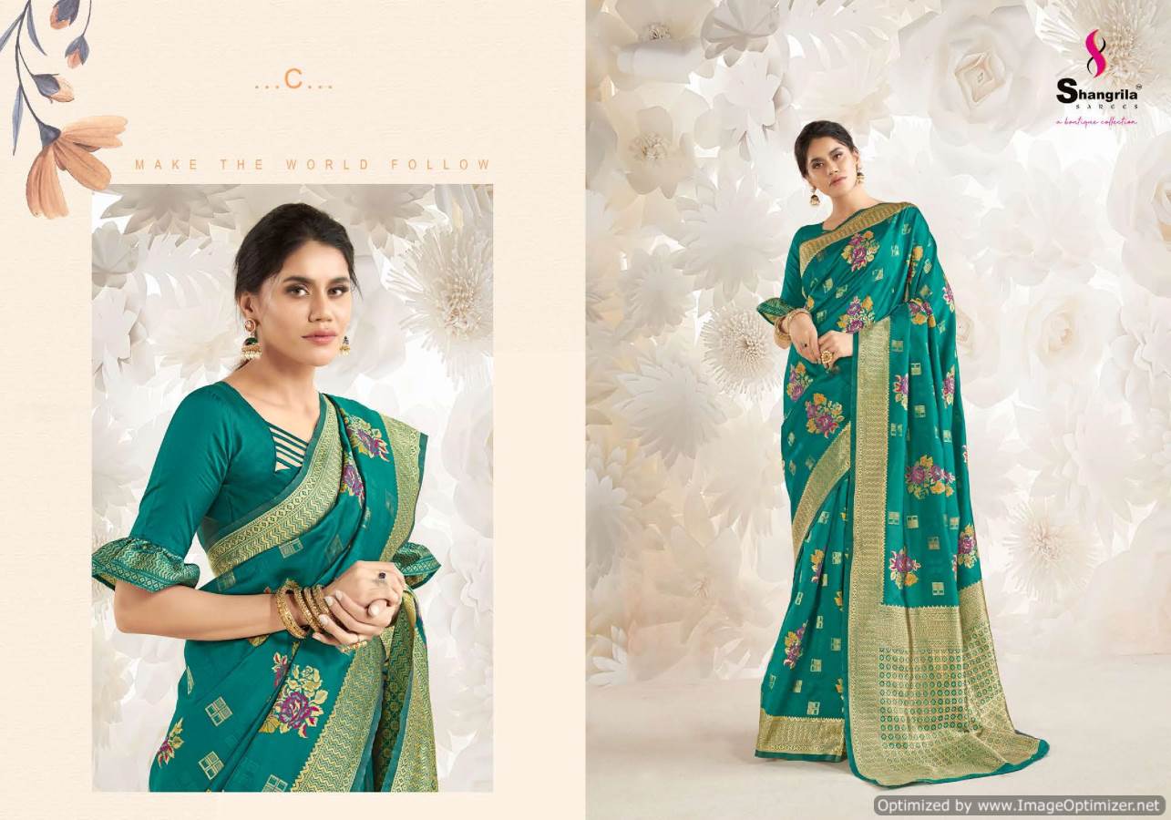 Shangrila Presents  Labdhi  Silk Designer Saree Collection