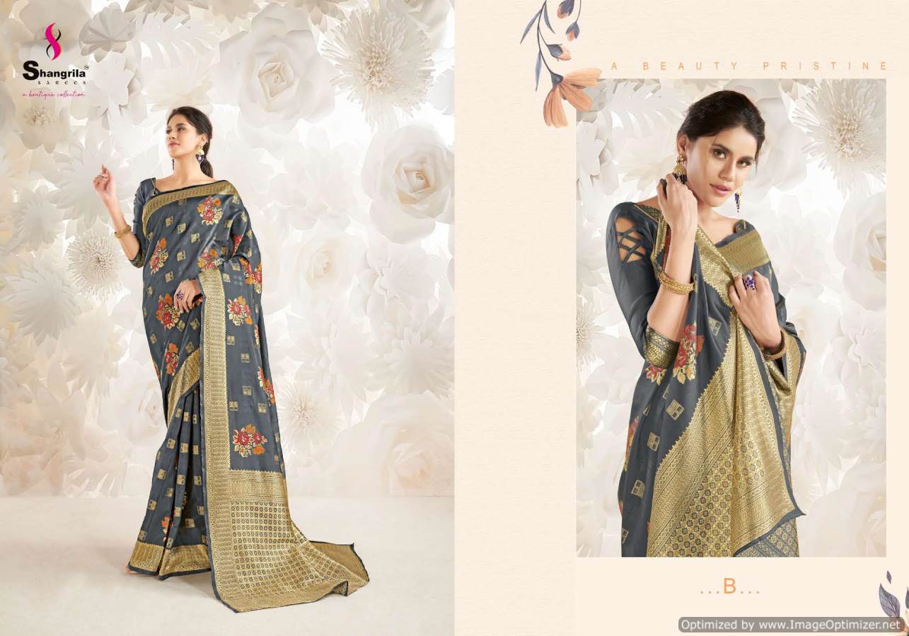 Shangrila Presents  Labdhi  Silk Designer Saree Collection