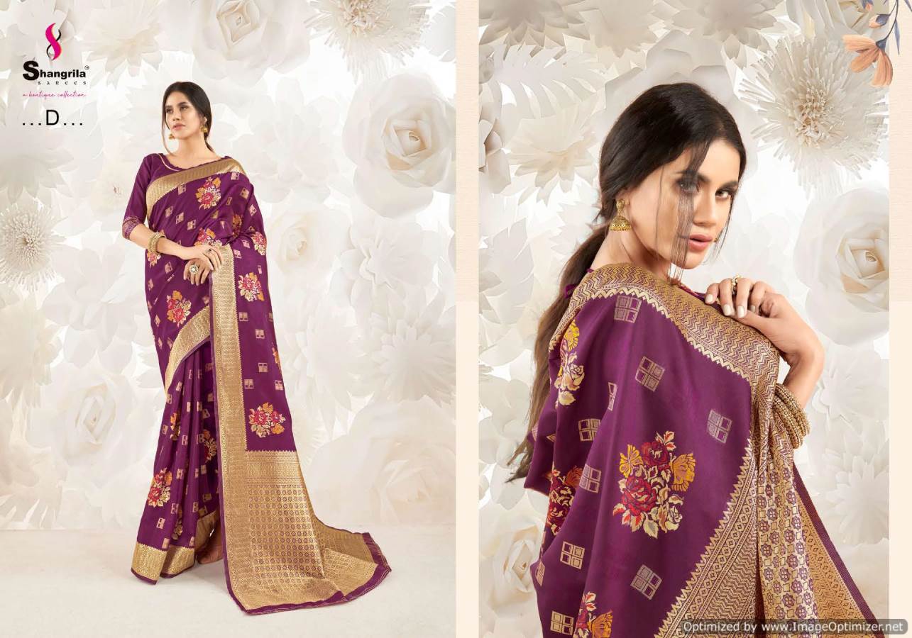 Shangrila Presents  Labdhi  Silk Designer Saree Collection