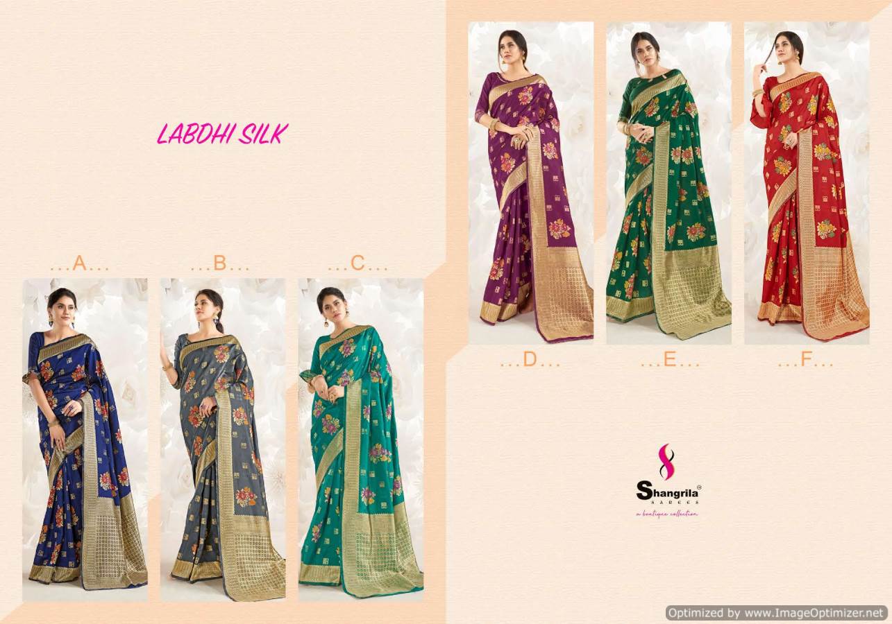 Shangrila Presents  Labdhi  Silk Designer Saree Collection