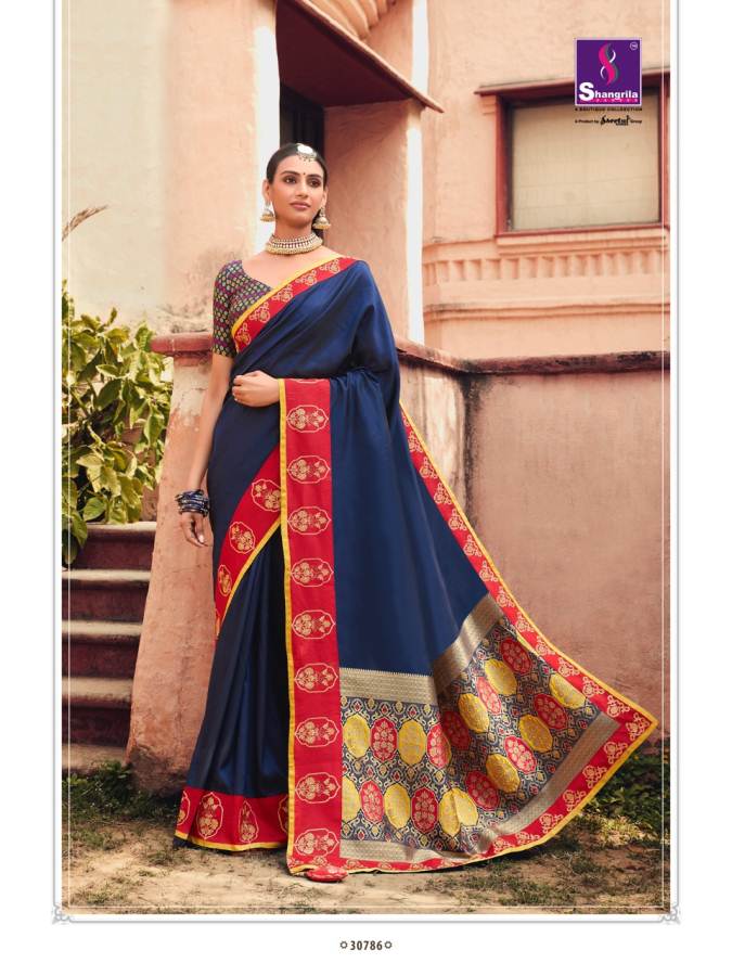 Shangrila Presents  Sajawat Designer Saree Collection