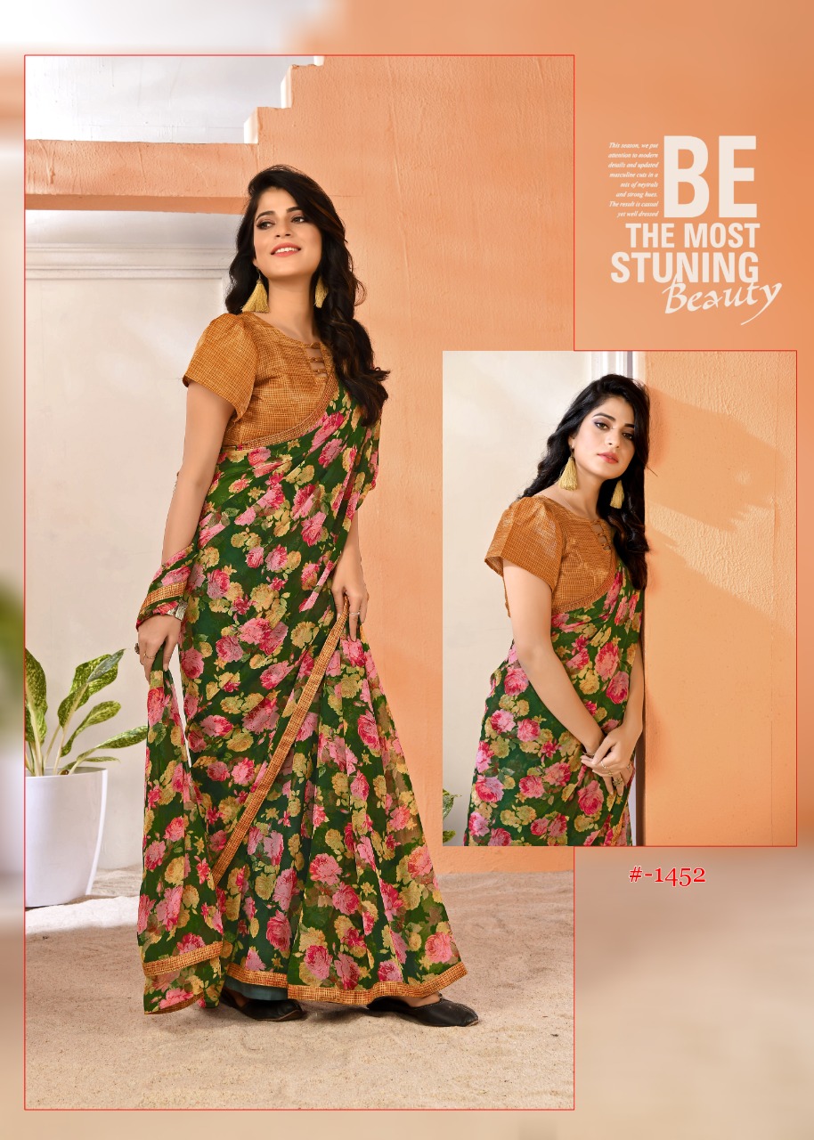 Shivali Vol 4 Casual Wear Sarees Catalogue