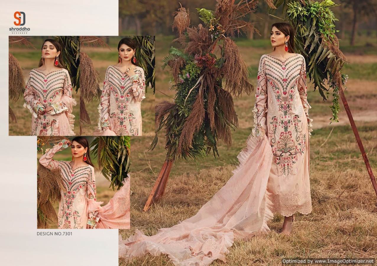 Shraddha Presents Charizma Vol 3 Designer Pakistani Suits Collection.