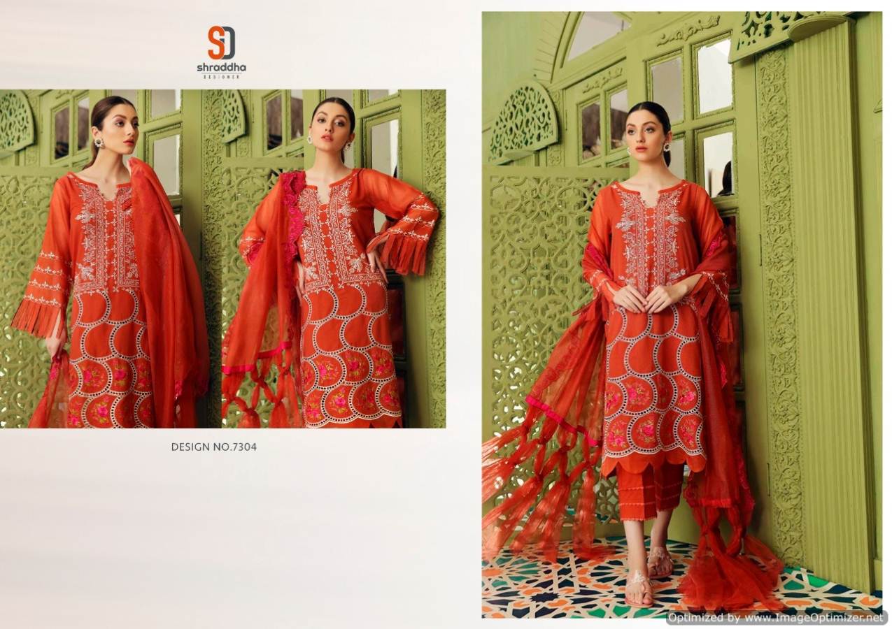 Shraddha Presents Charizma Vol 3 Designer Pakistani Suits Collection.