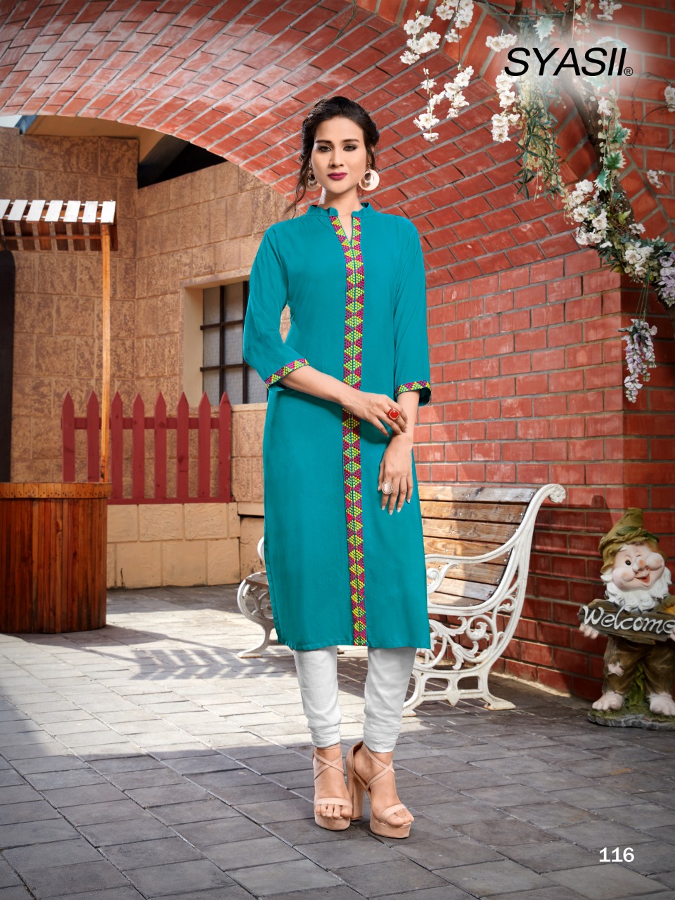 Syasii  Presents Maryam Casual Ware Kurti Collection