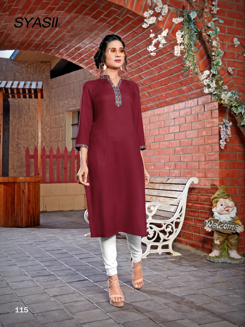 Syasii  Presents Maryam Casual Ware Kurti Collection