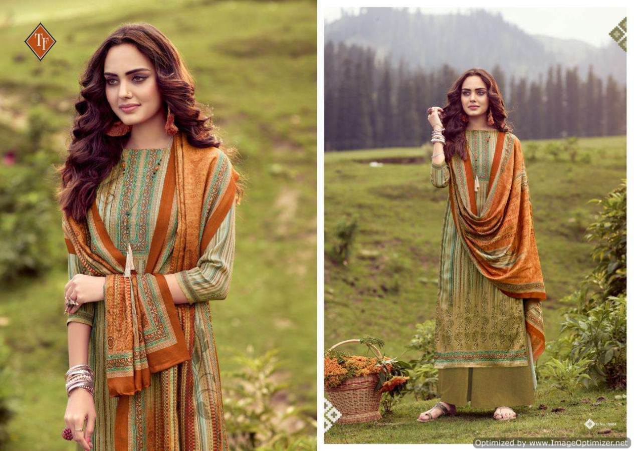 Tanishk Presents  Uzma Printed  Dress Material Collection