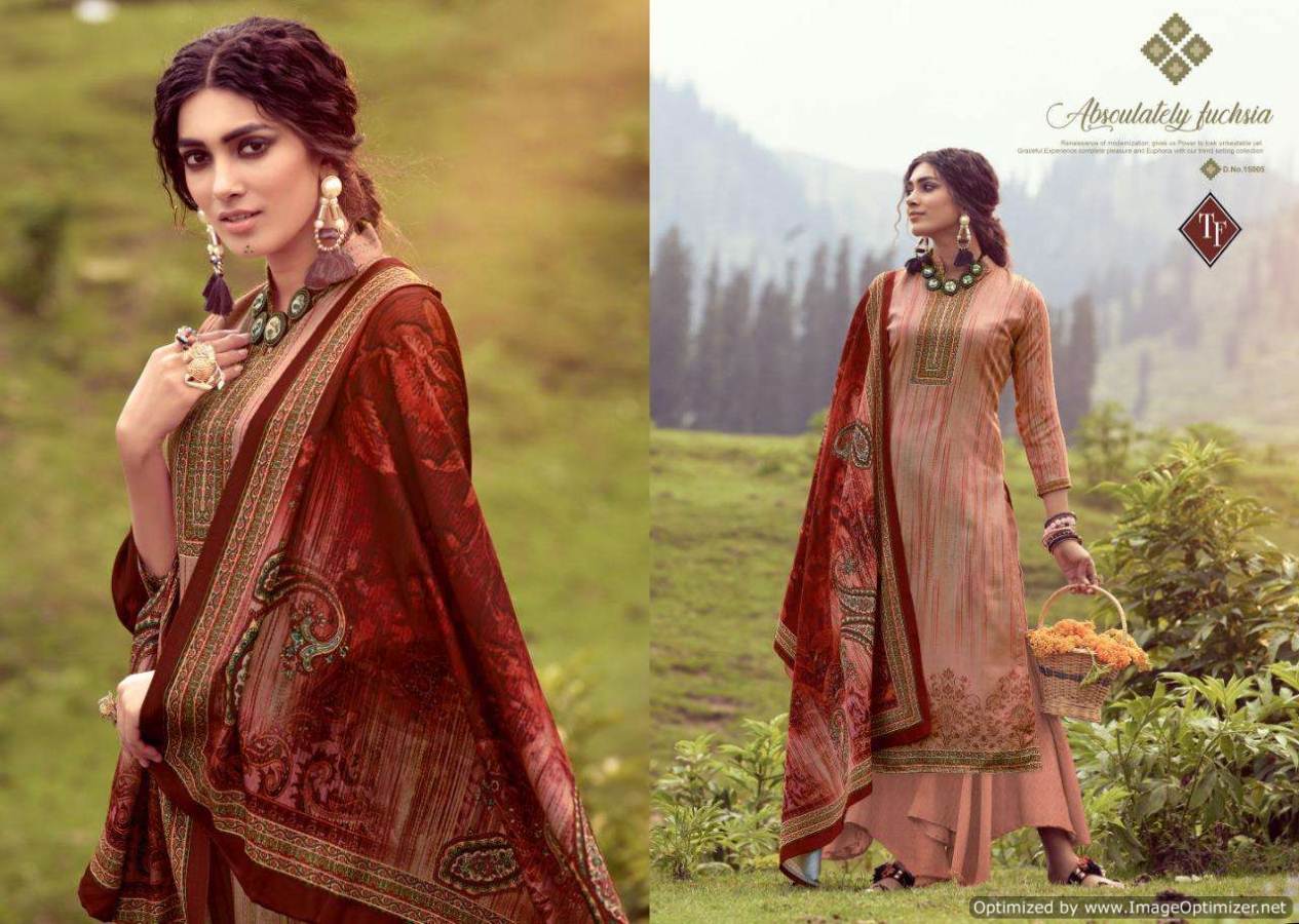 Tanishk Presents  Uzma Printed  Dress Material Collection