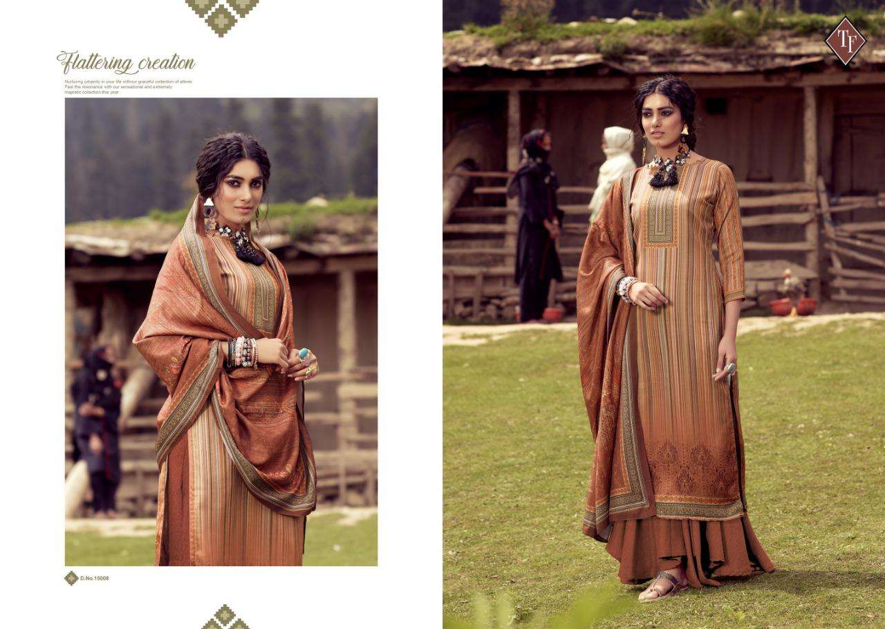 Tanishk Presents  Uzma Printed  Dress Material Collection
