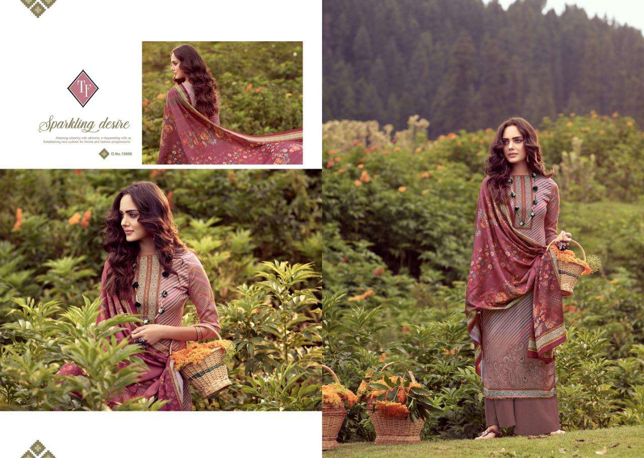 Tanishk Presents  Uzma Printed  Dress Material Collection