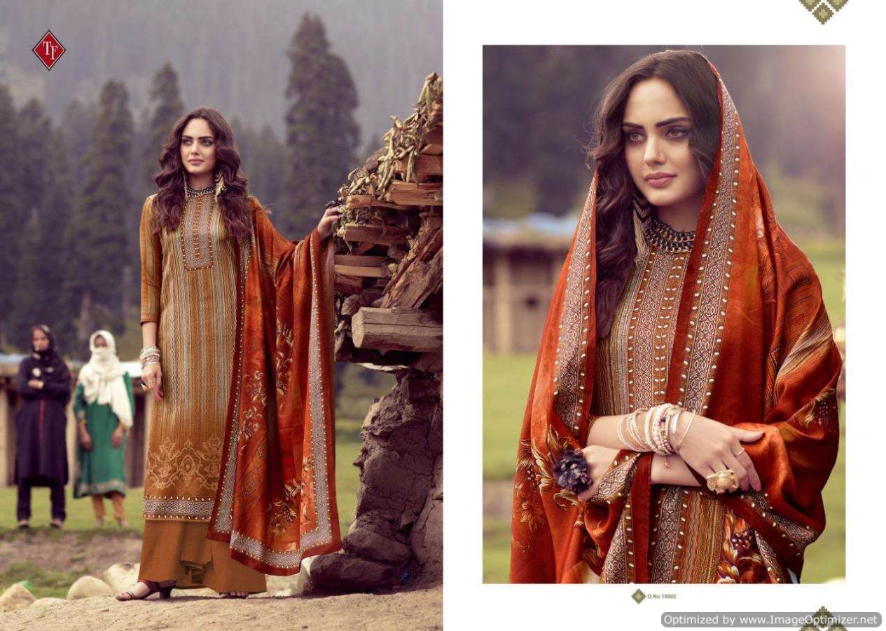 Tanishk Presents  Uzma Printed  Dress Material Collection