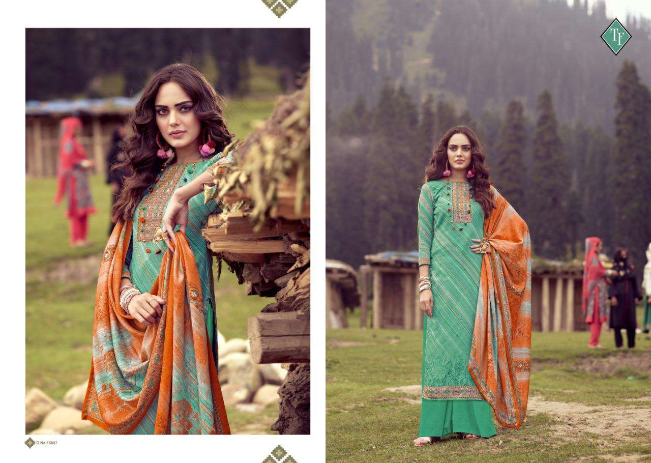 Tanishk Presents  Uzma Printed  Dress Material Collection