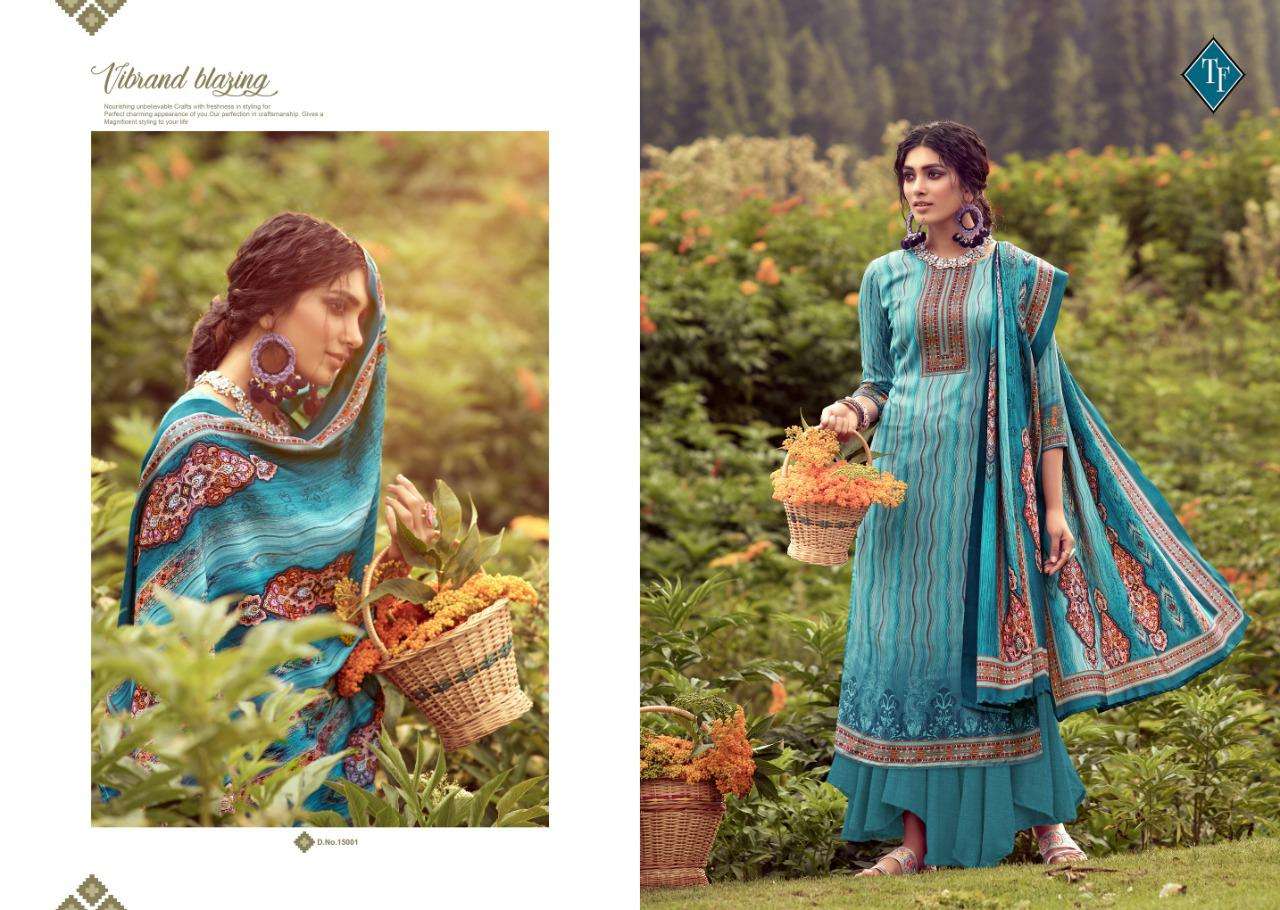 Tanishk Presents  Uzma Printed  Dress Material Collection