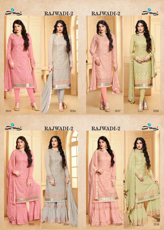 Y.c Presents Rajwadi Vol 2  Designer Salwar Suits Collection