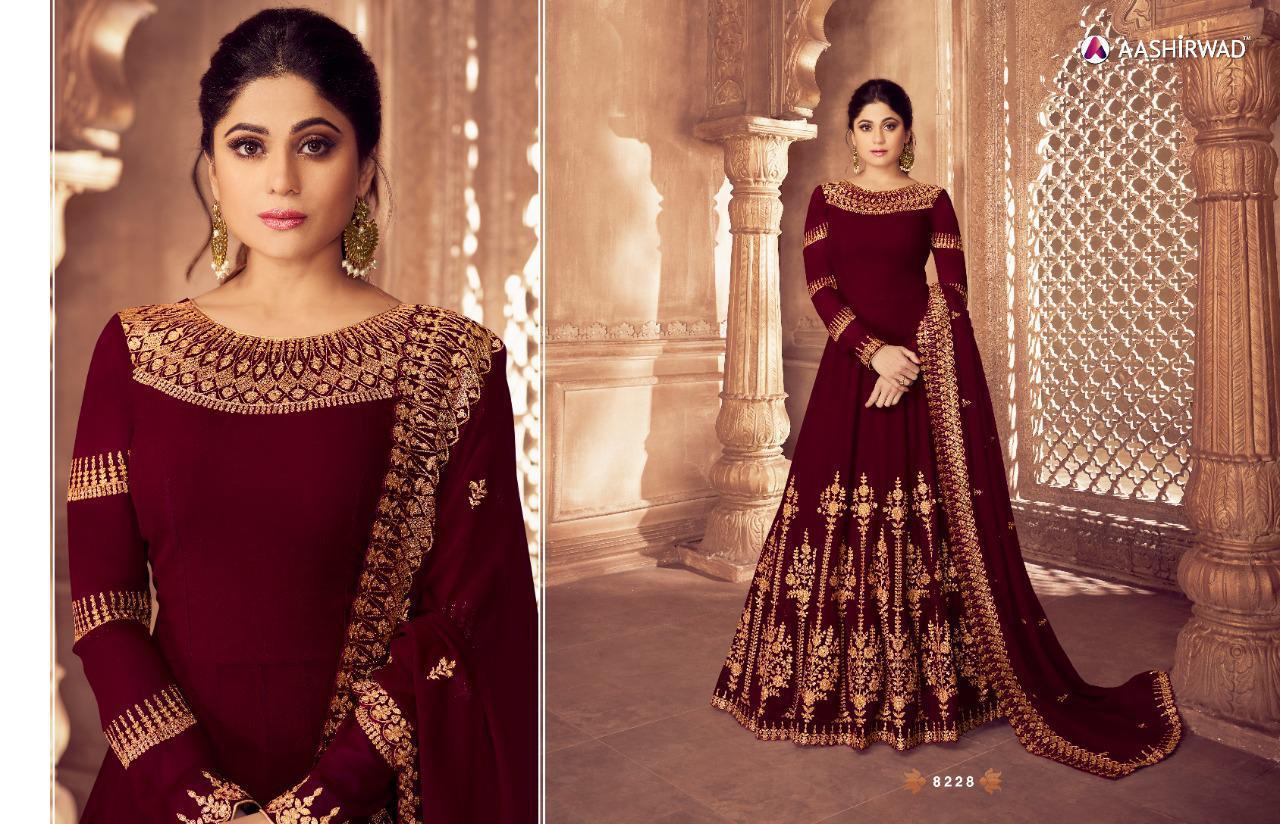 Aashirwad  Presents Anarkali Exclusive Collection  Salwar Suits