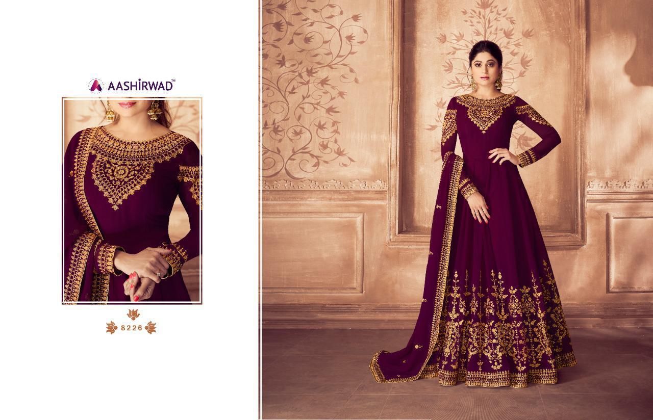 Aashirwad  Presents Anarkali Exclusive Collection  Salwar Suits