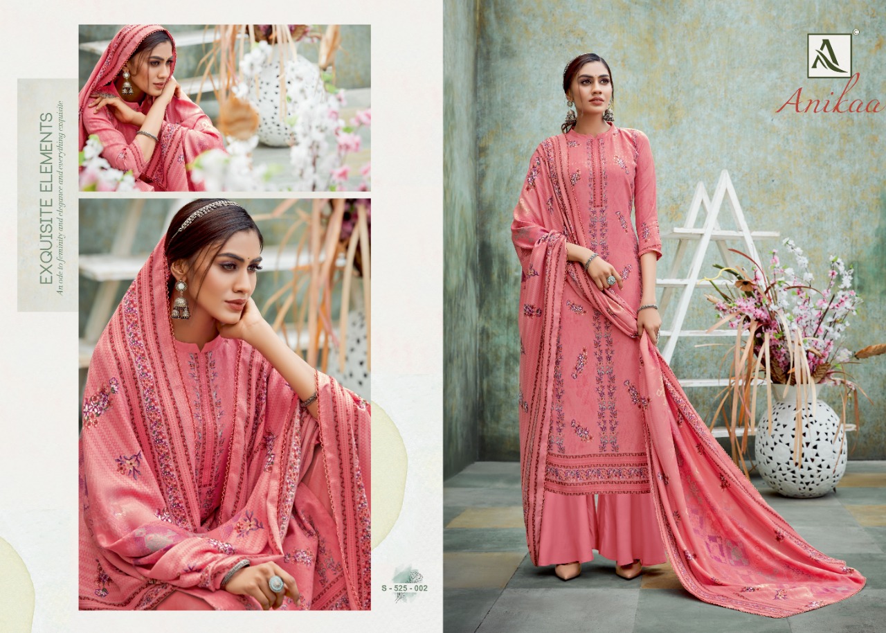 Alok Presents Anikaa Designer Dress Material