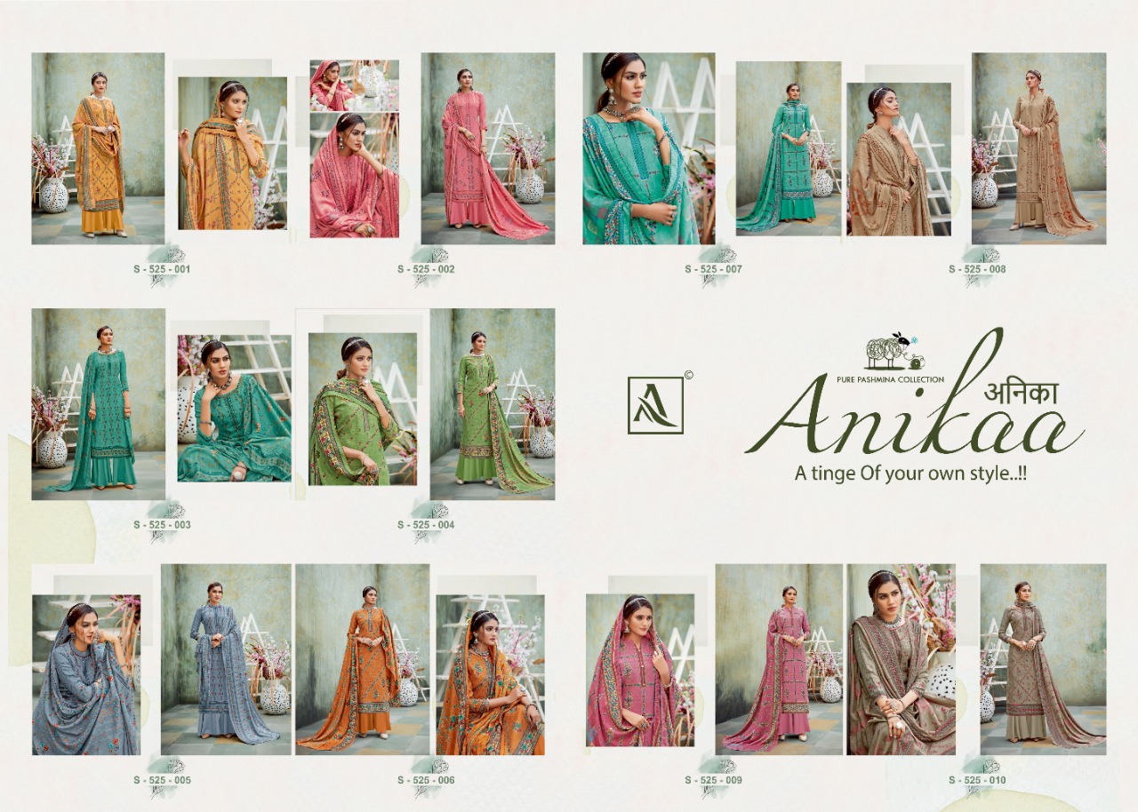 Alok Presents Anikaa Designer Dress Material