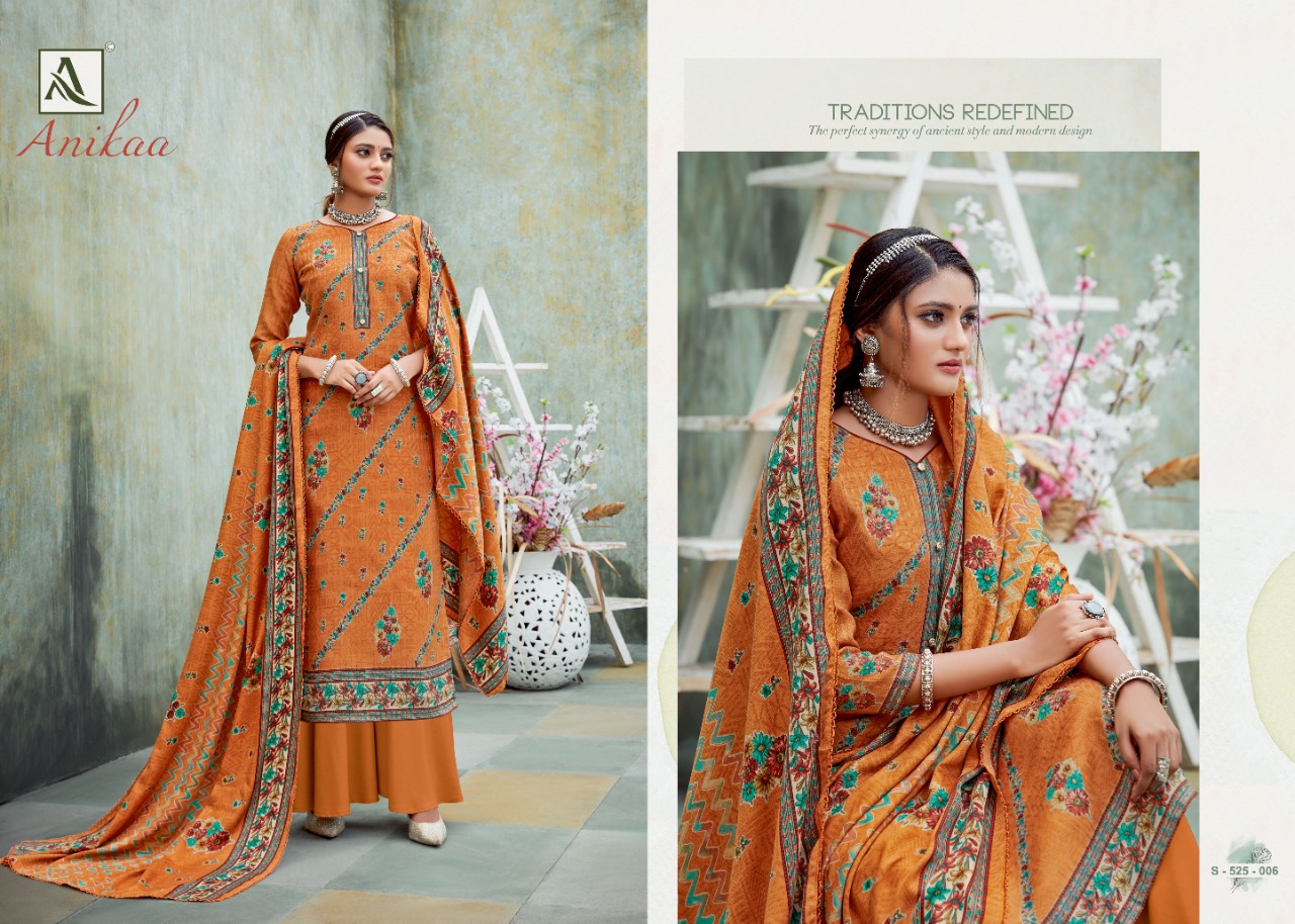 Alok Presents Anikaa Designer Dress Material