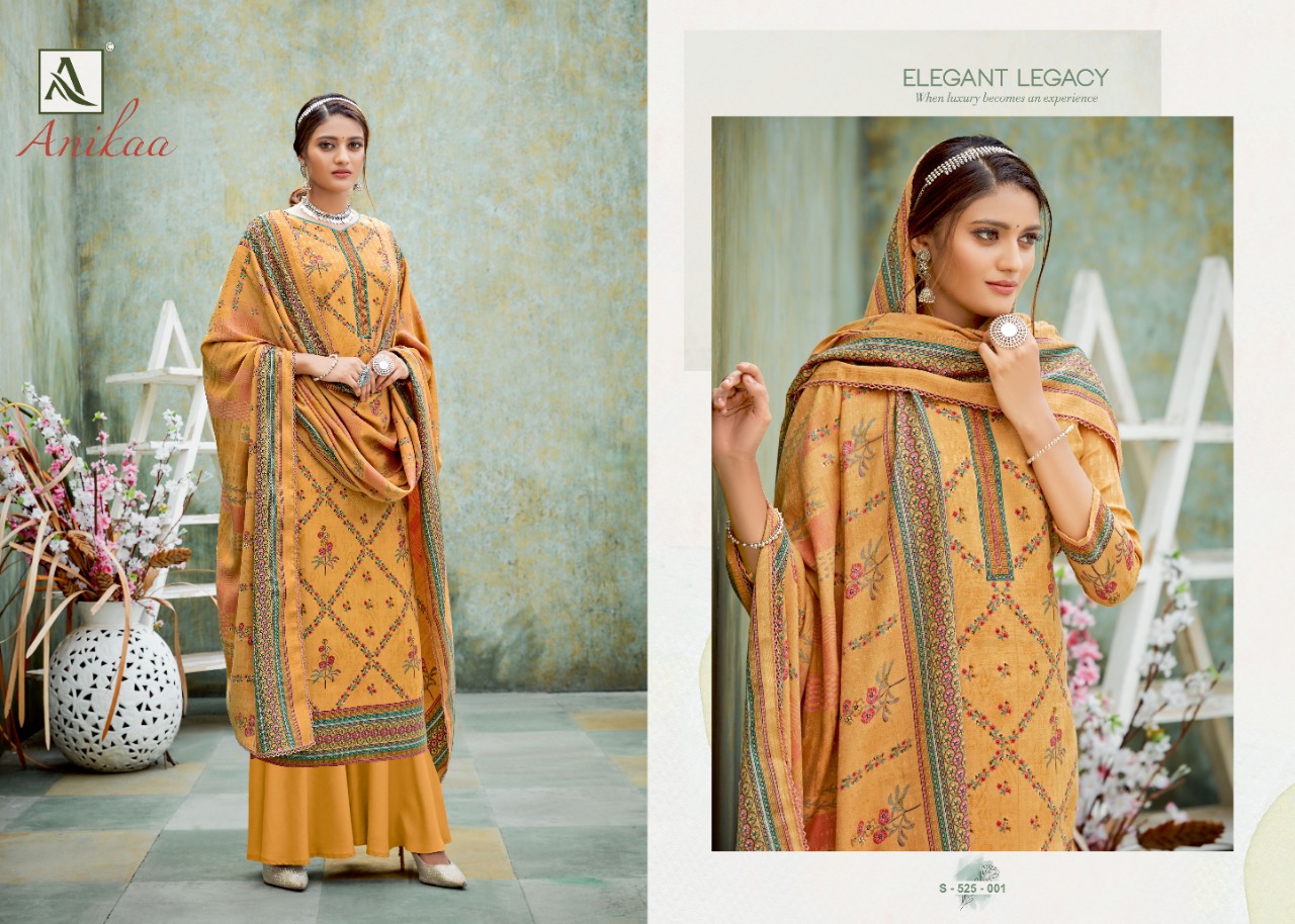 Alok Presents Anikaa Designer Dress Material