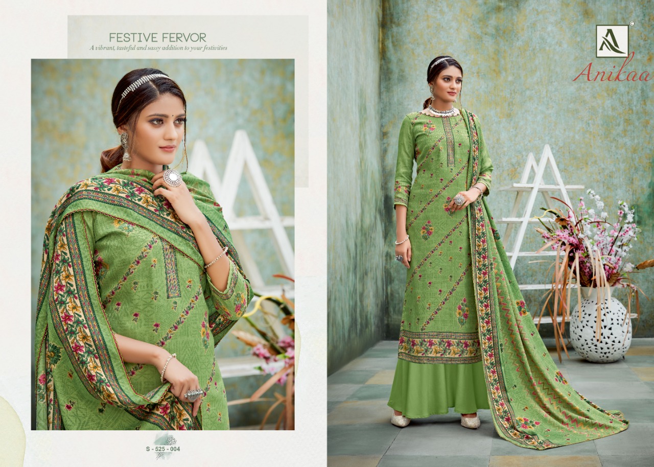 Alok Presents Anikaa Designer Dress Material