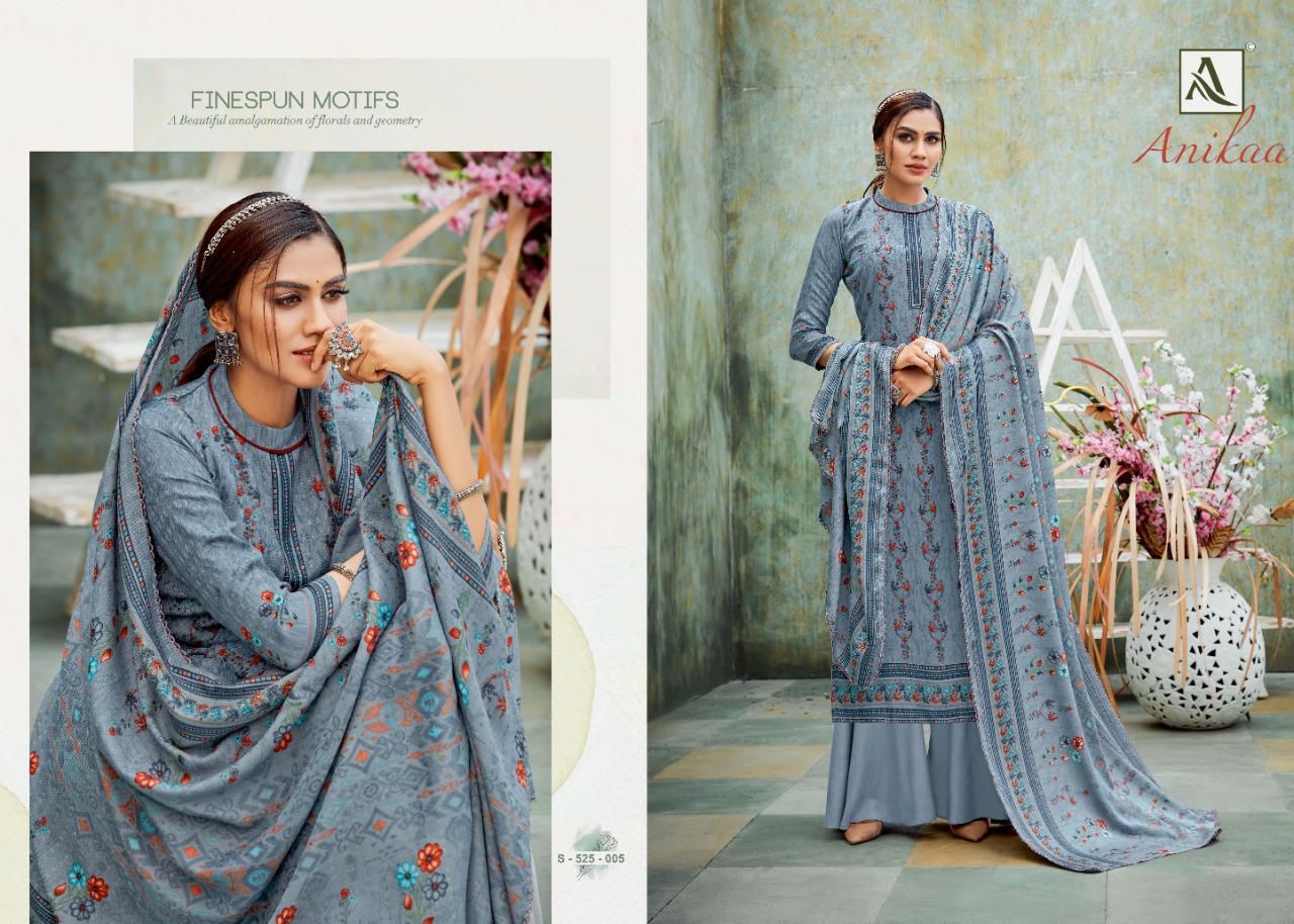 Alok Presents Anikaa Designer Dress Material