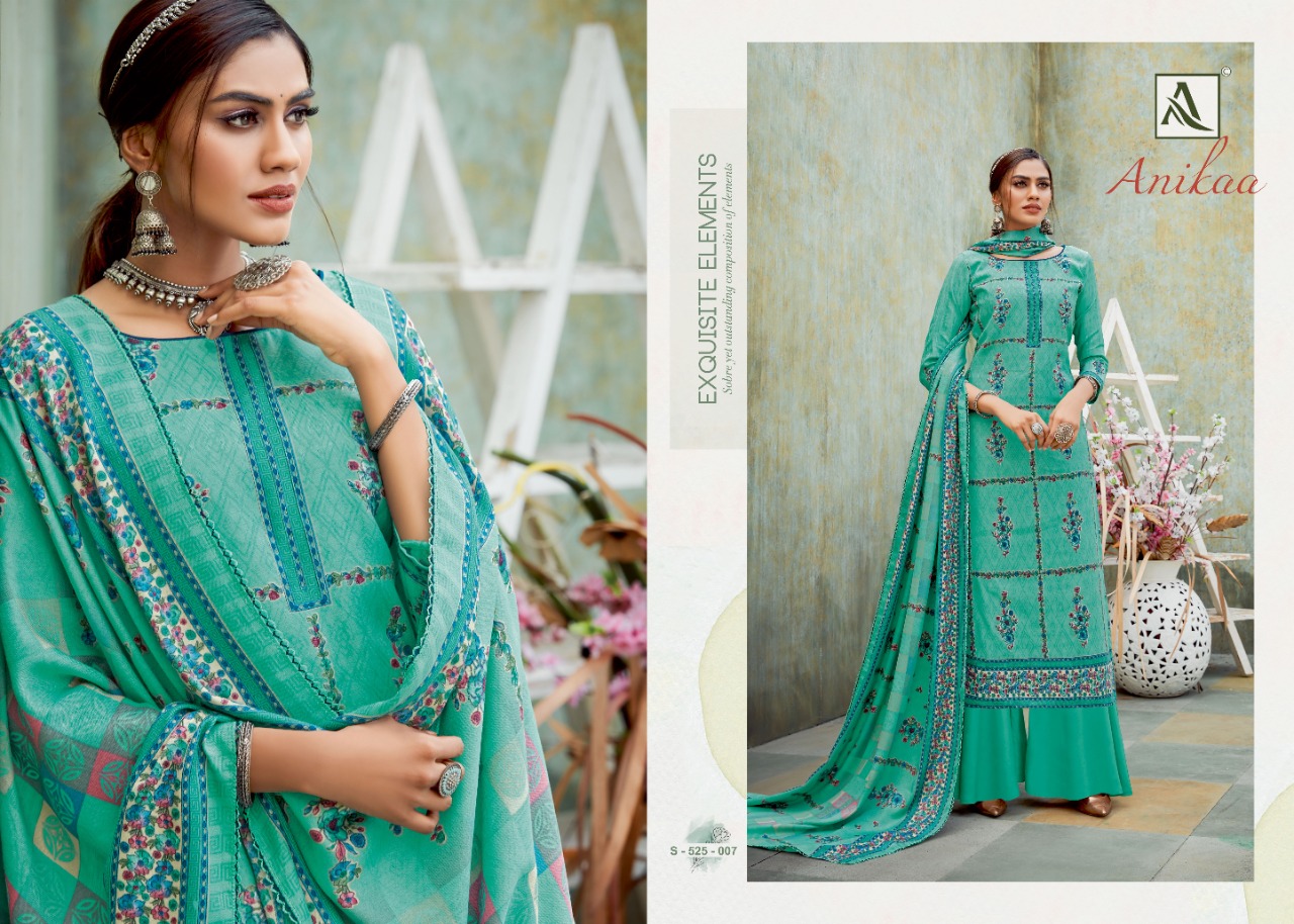 Alok Presents Anikaa Designer Dress Material