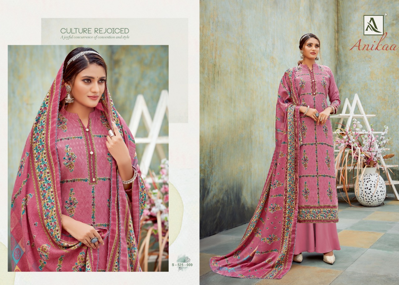Alok Presents Anikaa Designer Dress Material