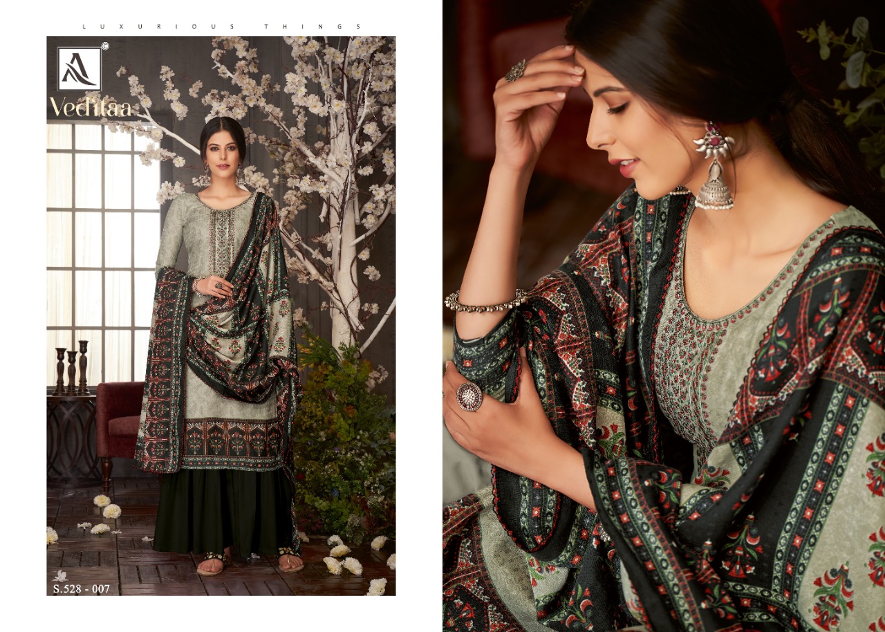 Alok Presents Veditaa Designer Dress Material
