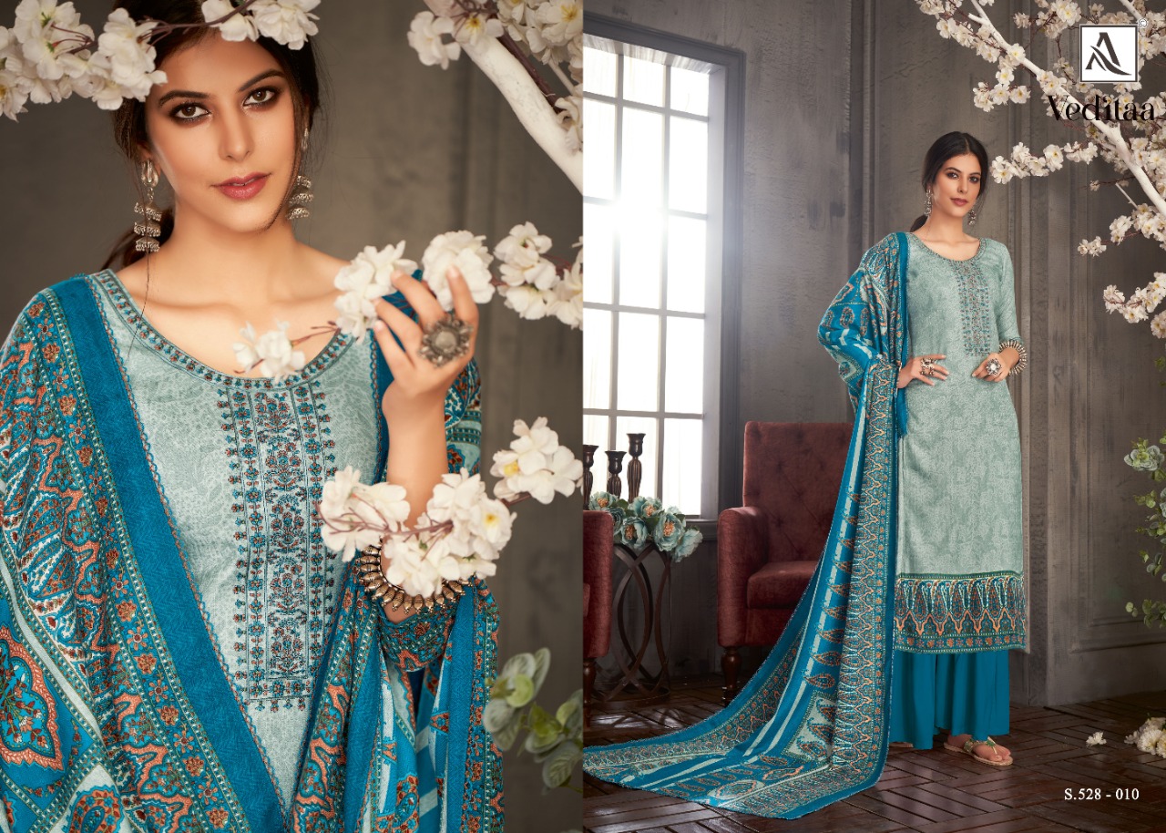 Alok Presents Veditaa Designer Dress Material