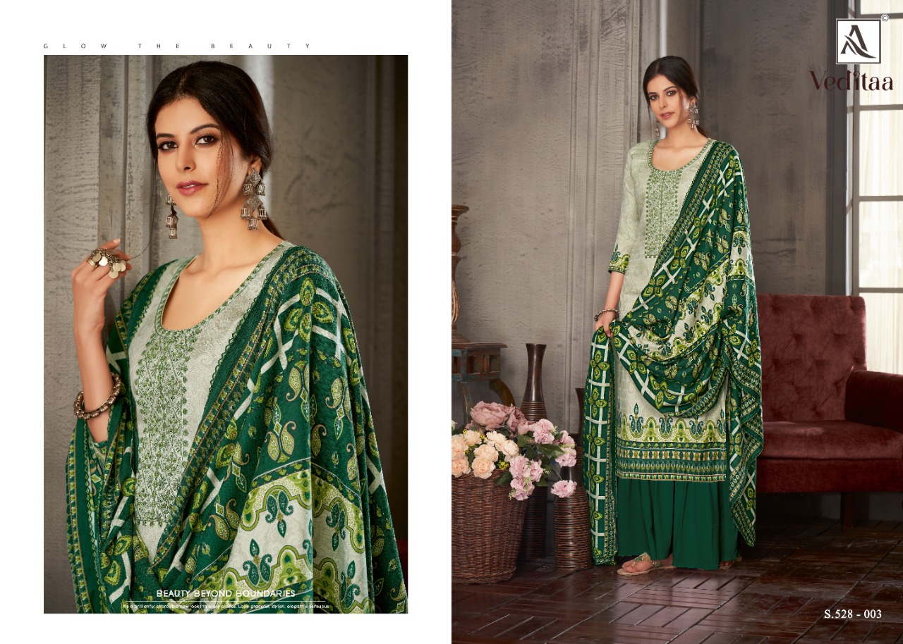 Alok Presents Veditaa Designer Dress Material