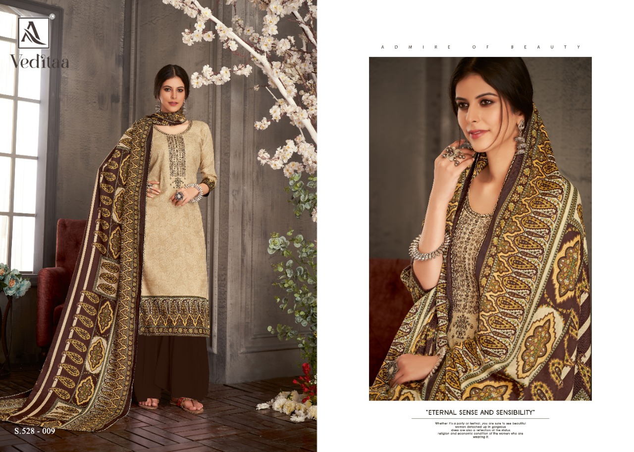 Alok Presents Veditaa Designer Dress Material