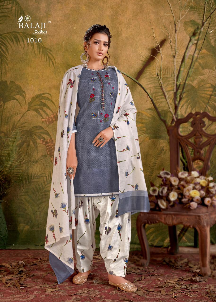 Balaji  Presents Rasberry Patiyalala Vol 5 Dress Material