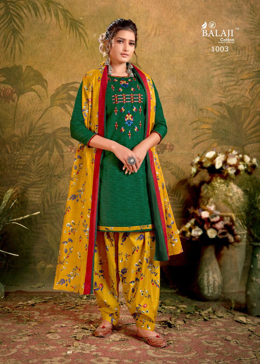 Balaji  Presents Rasberry Patiyalala Vol 5 Dress Material