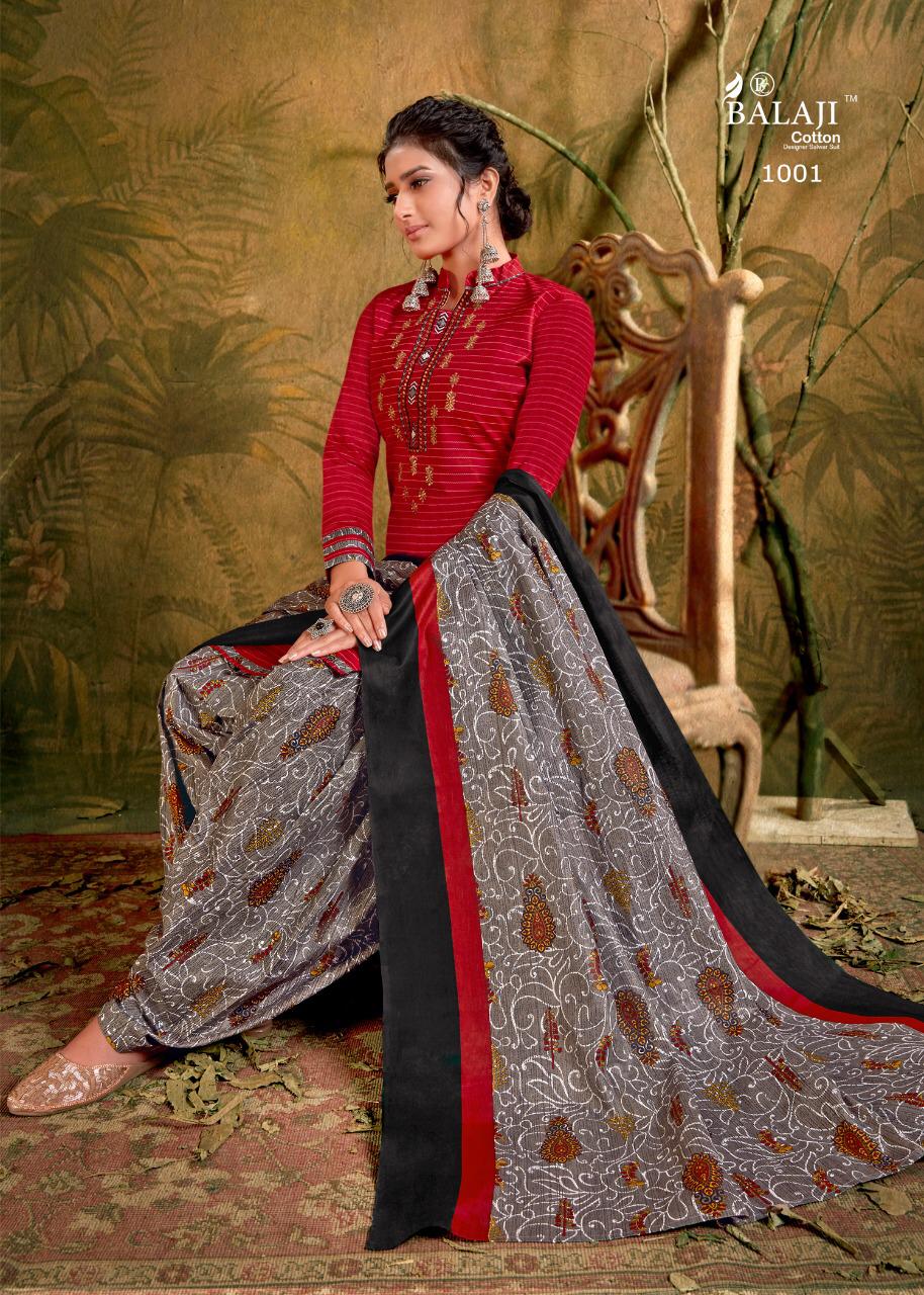 Balaji  Presents Rasberry Patiyalala Vol 5 Dress Material
