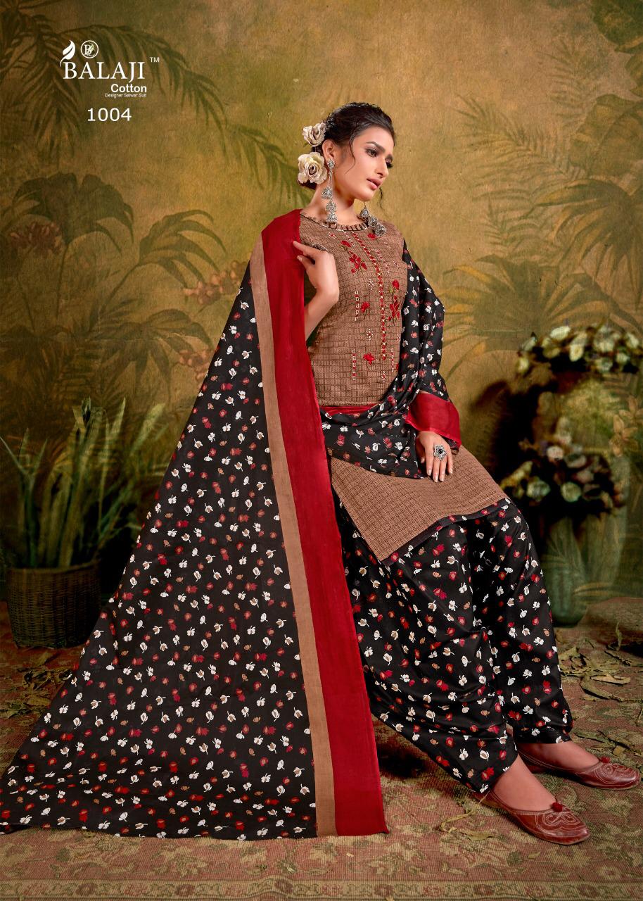 Balaji  Presents Rasberry Patiyalala Vol 5 Dress Material