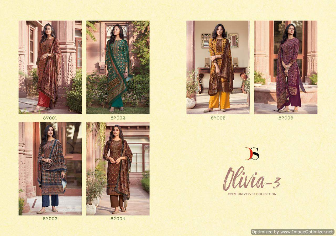 Deepsy  Presents Olivia Vol 3  Designer Dress Material