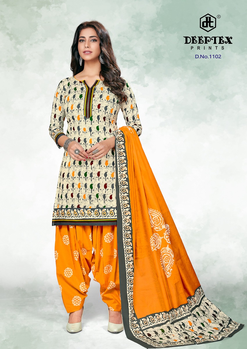 Deeptex Presents Batik Plus Vol 11 Printed  Dress Material