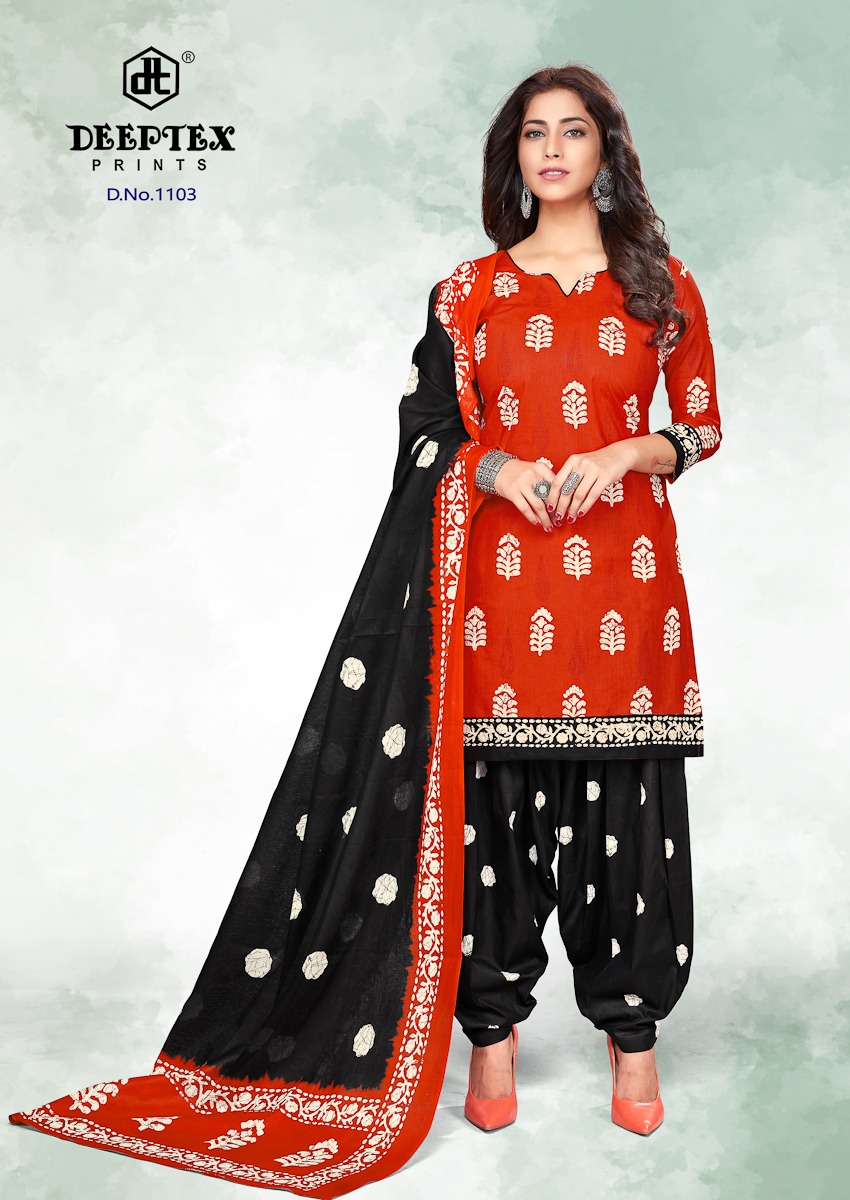 Deeptex Presents Batik Plus Vol 11 Printed  Dress Material