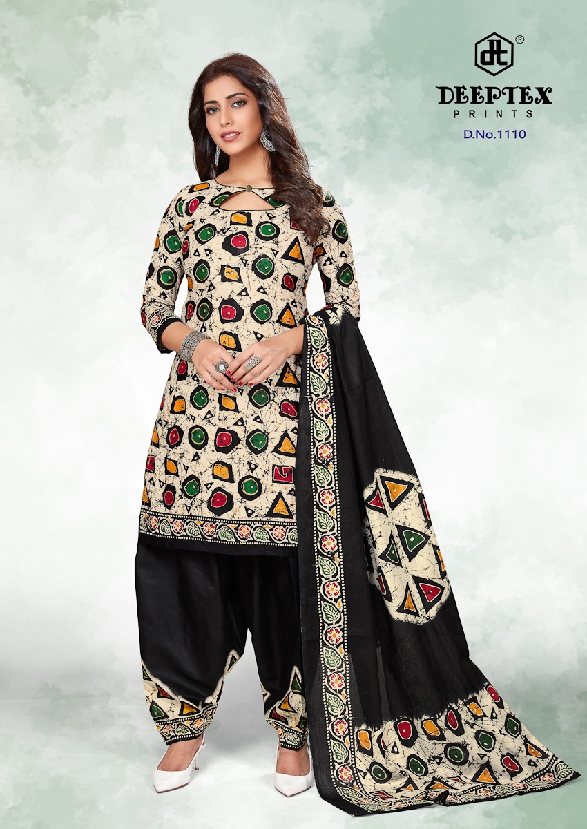 Deeptex Presents Batik Plus Vol 11 Printed  Dress Material