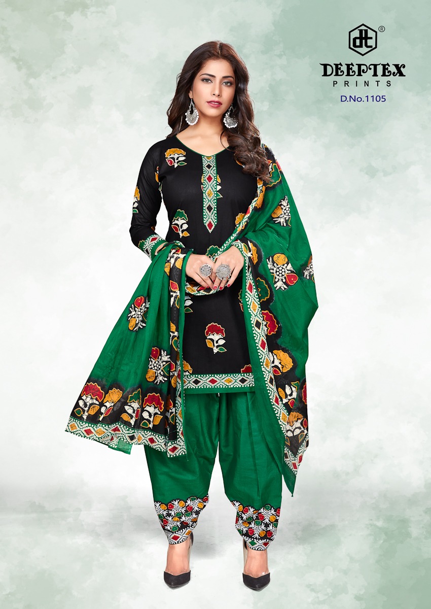 Deeptex Presents Batik Plus Vol 11 Printed  Dress Material